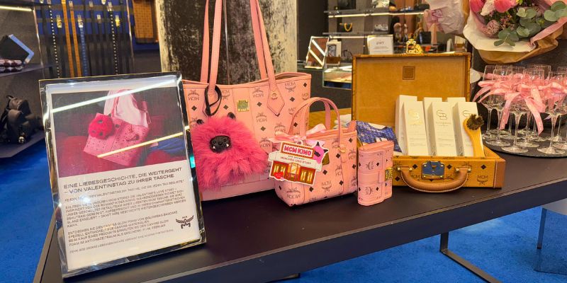 Glowbag in MCM Store Munich