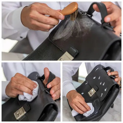 LV business Tasche Reinigung und Pflege