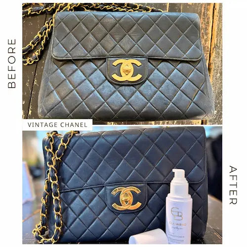 Vintage Chanel vorher und nachher