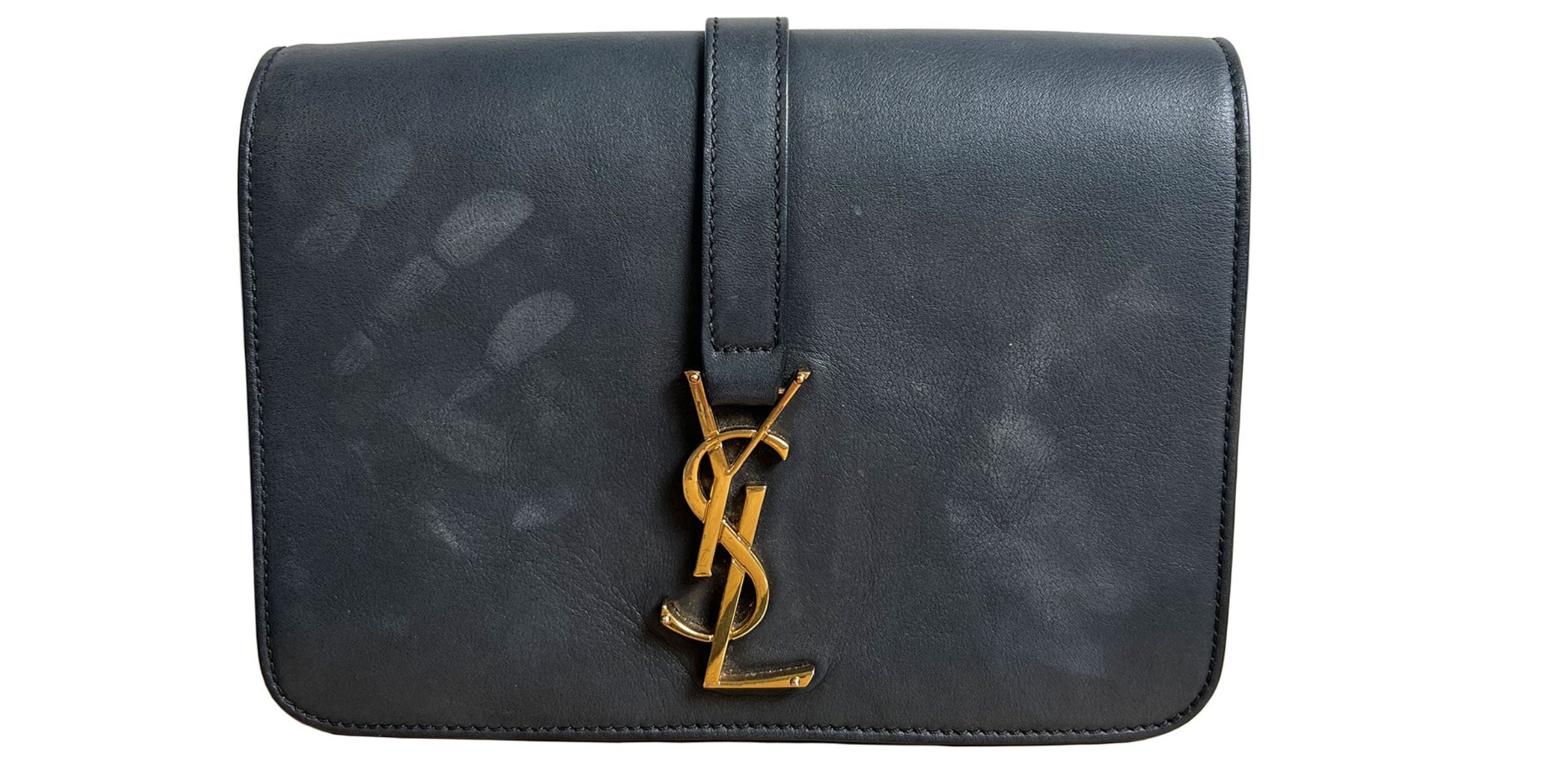 YSL Tasche mit Makeup Flecken